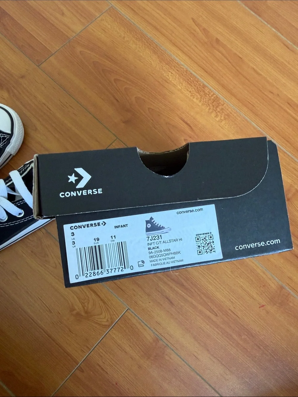 Converse Infant Allstar Hightops 3US